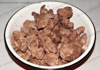 отварная куриная печень