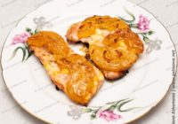филе индейки с ананасами
