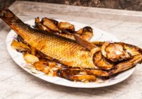 фаршированная форель целиком
